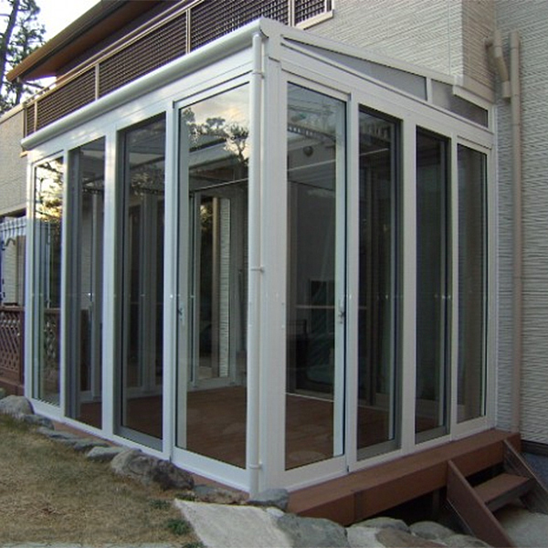 積水ハウスへのガーデンルーム設置事例 三協アルミ 晴れもよう Y様邸 ガーデンルーム サンルームの専門店